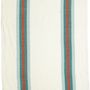 Dish towels - Kitchen Towel Recycled Washed Yuna Vert D'Eau/Naturel 50 X 70 - MAISON VIVARAISE – SDE VIVARAISE WINKLER