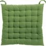 Chairs - Zea recycled 36-point seat cushion Vert 38 X 38 X 3 - MAISON VIVARAISE - SDE VIVARAISE WINKLER
