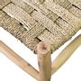 Coffee tables - HAMO - Square coffee table made of rope and eucalyptus wood - HYDILE