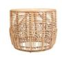 Tables basses - KEIRA - Table basse ronde en rotin - HYDILE