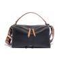 Bags and totes - THE CHESTER IN BLACK/COGNAC - RUSKIN