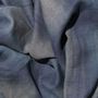 Throw blankets - HL3 hemp and linen throw, hand dyed - OTTUNO