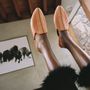 Shoes - Pēkäk slippers - Sunset Orange. - IFSTHETIC