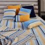 Throw blankets - Cashmere double blanket with jersey trim - SANDRIVER CASHMERE