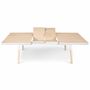 Dining Tables - Rectangular extendable table in solid wood, 220x120 cm / 86.6" x 47.2" - MON PETIT MEUBLE FRANÇAIS