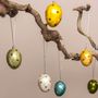 Decorative objects - Easter capiz and wood decoration - KINTA