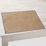 Linge de table textile - SETS DE TABLE QUADRILLE PUR LIN - CHARVET EDITIONS