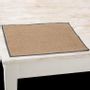 Linge de table textile - SETS DE TABLE QUADRILLE PUR LIN - CHARVET EDITIONS