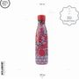 Travel accessories - The Bottle - Dragonfly Paradise 500ml by Catalina Estrada - COOL BOTTLES