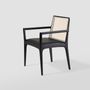Lawn chairs - JULIA” CHAIR WITH ARMRESTS - ALESSANDRA DELGADO DESIGN