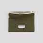 Clutches - Small pouch in organic cotton canvas. - LES PENSIONNAIRES