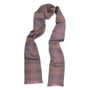 Travel accessories - Mini wool silk scarf - mechanical - camel multicolor - SOPHIE GUYOT SILKS