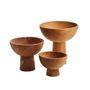 Design objects - Bowls on Foot - Reclaimed Teak Root Wood - ORIGINALHOME 100% ECO DESIGN