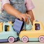Toys - My first train trucks - Made in France 100% recycled and recyclable plastic - LE JOUET SIMPLE.