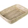 Plateaux - REBY L - Grand plateau en feuilles de palmier - HYDILE