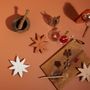 Decorative objects - JANIS (Star anise flower) - MONOCHROMIC CERAMIC