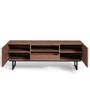 TV stands - Walnut TV stand with 2 doors - several dimensions - MON PETIT MEUBLE FRANÇAIS