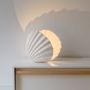 Ceramic - MAJORCA (Shell lamp) - MONOCHROMIC CERAMIC