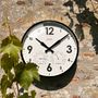 Clocks - Factory Outdoor XL Wall Clock - Diameter 45 cm - Weather Resistant - CLOUDNOLA