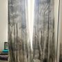 Curtains and window coverings - MANOSQUE Ananbo printed linen curtain 140x300 cm MANOSQUE ECRU - EN FIL D'INDIENNE...