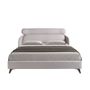 Beds - Light grey fabric bed - ANGEL CERDÁ