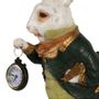 Decorative objects - Rabbit W/clock h.42.5x19.5x16 cm - DUTCH STYLE