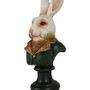 Objets de décoration - Buste de lapin h.19,5x8,5x7,5 cm - DUTCH STYLE