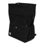 Gifts - Black Backpack with Black Straps - THE LUNCHBAGS