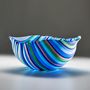 Art glass - Righe  bowl - ALFIER GLASSTUDIO
