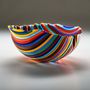 Art glass - Righe  bowl - ALFIER GLASSTUDIO