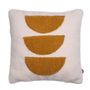 Fabric cushions - IN THE SUN CUSHION (ecru&curry) - MAISON JEUDI