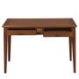 Desks - Solid cherry writing table with 2 drawers - customizable finishes - MON PETIT MEUBLE FRANÇAIS
