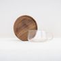 Design objects - KATSUKO - Design tea cup and saucer glass and wood - HUMAN AND TEA