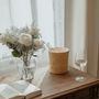 Candles - Ceramic collection: 3 wick candle in ceramic vessel - PURNIMA FRAGRANCES LTD