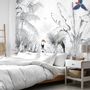 Tapestries - Tropical landscape panoramic wallpaper - ACTE-DECO