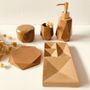 Caskets and boxes - Handmade and eco-friendly round storage box\" GEMME\ - L'ÉCO MAISON DÉCORATION