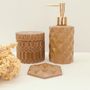 Caskets and boxes - Handmade and eco-friendly round storage box\" DIAMANTE\ - L'ÉCO MAISON DÉCORATION
