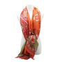 Scarves - STALE PRINTED on wool cheesecloth - SUPPLEMENT D'AM / EPIGR'AM