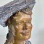 Decorative objects - Alliance bronze sculpture. - LUSSOU-SCULPTEUR