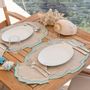 Outdoor decorative accessories - Parentesi Oval Placemats - LA GALLINA MATTA