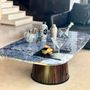 Autres tables  - Smart Table - table de salon en marbre électroniquement réglable en hauteur - PISTORE MARMI