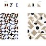 Indoor floor coverings - Italian hand-painted ceramic tiles - Alfabetile Collection — S - MA.VI. S.R.L.