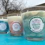 Candles - Hand colored scented candles - STEF & BEN, CIRIERS D'ART