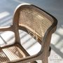 Armchairs - Armchair Sally Open Weave - GOMMAIRE