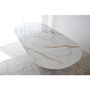 Dining Tables - PETRA DINING TABLE. NATURAL, WHITE, OCHRE - VP INTERIORISMO