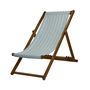 Outdoor decorative accessories - DEAUVILLE cushion, sun lounger and deckchair - HAOMY / HARMONY TEXTILES