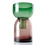 Vases - Flip Vase Green & Pink Medium - CLOUDNOLA
