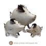 Decorative objects - iron and wood animals - JONES ANTIQUES