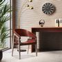 Chairs - Chair with Armrest Biarritz Brown - KARE DESIGN GMBH