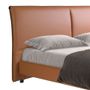 Beds - Brown leatherette bed - ANGEL CERDÁ